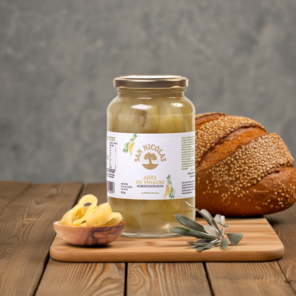 Producto - Ajies en Vinagre Organicos Olivares San Nicolas x 500 grs