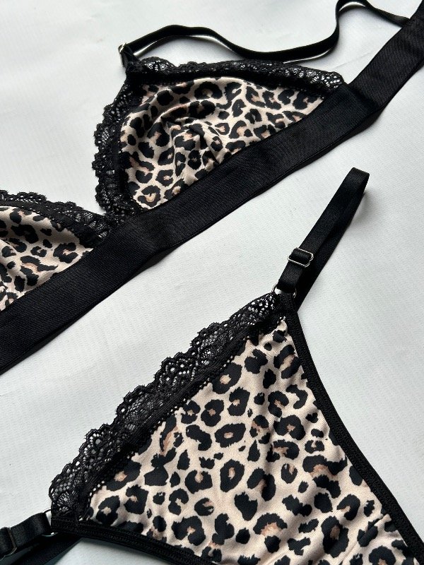 Producto - Conjunto animal print puntilla - 8
