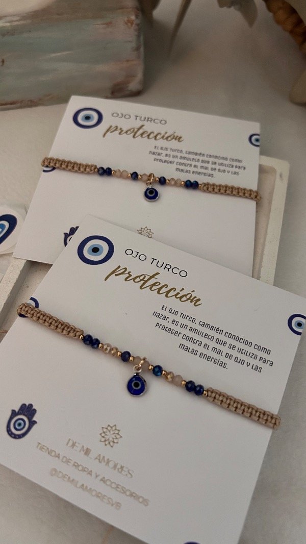 Producto - PULSERA OJO TURCO COLGANTE