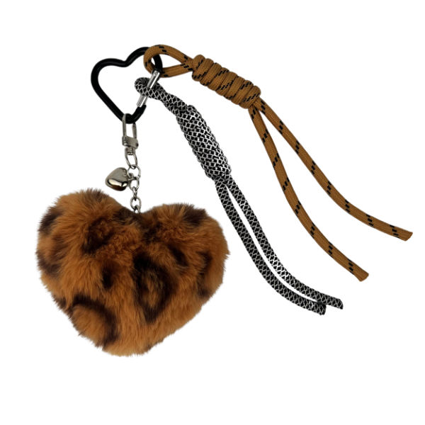 Producto - Llavero Corazon Peluche #1