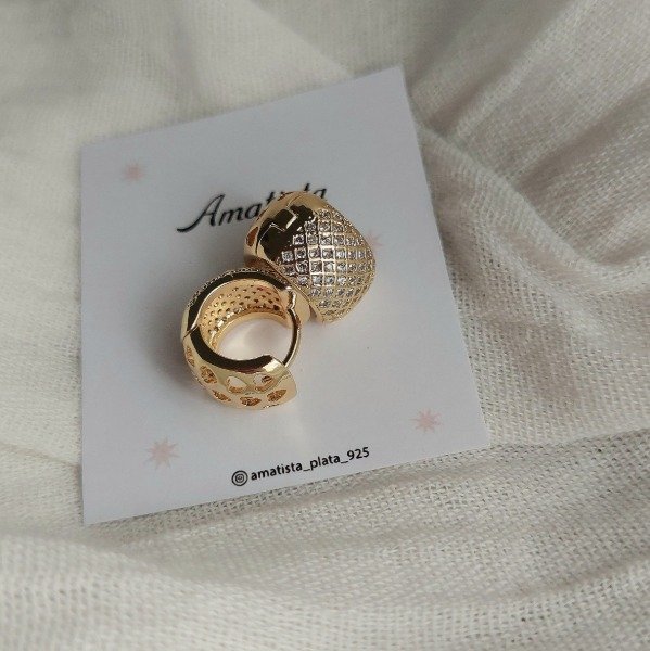 Producto - AROS LISA  DORADO