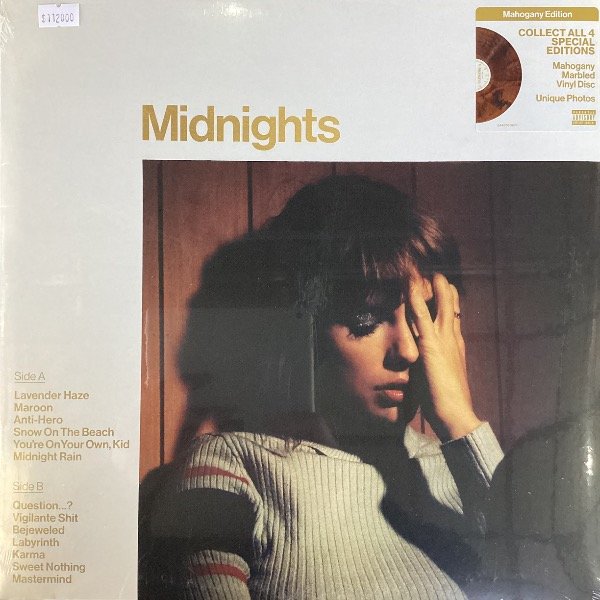 Producto - LP TAYLOR SWIFT Midnights IMPORTADO