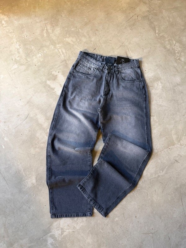 Producto - Jean baggy gris gastado