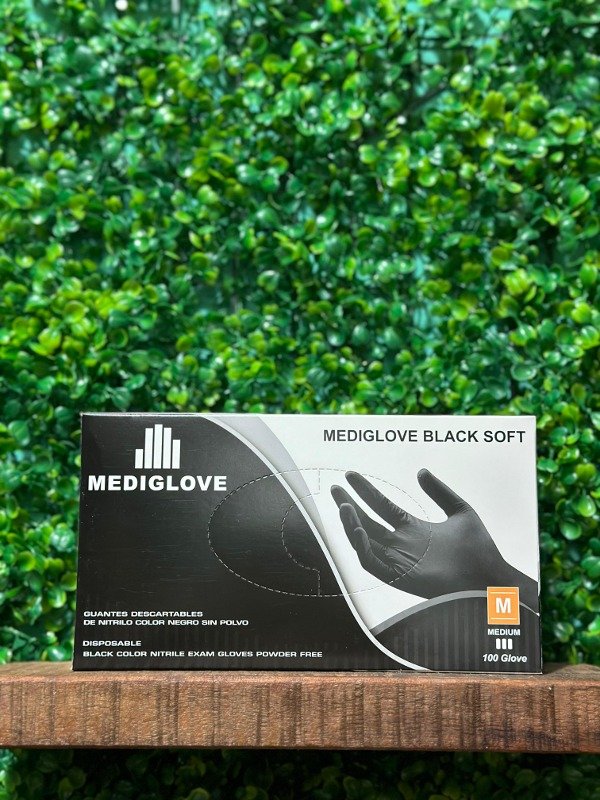 Producto - GUANTES MEDIGLOVE BLACK SOFT T.XL X 100