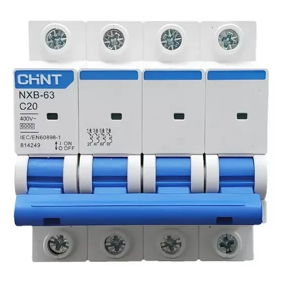 Producto - Interruptor Termomagnético NXB-63 4P 20A 6kA curva C