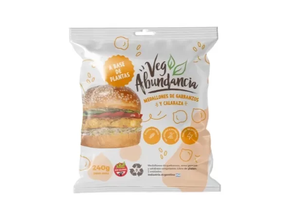 Producto - Medallones de garbanzos y calabaza