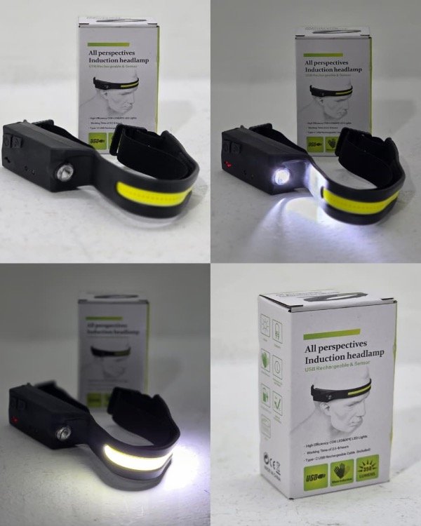 Producto - Linterna vincha con sensor