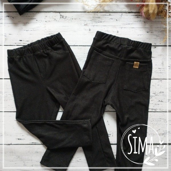 Producto - Legging Símil Jean Negra