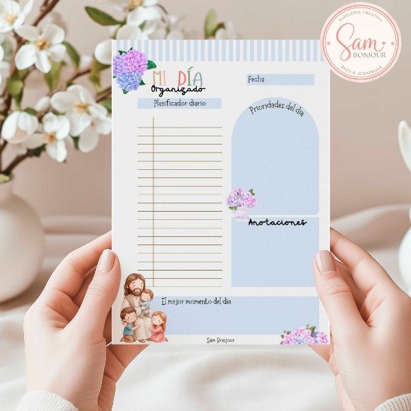 Producto - Archivo Digital: Planner diario Cristiano - 1