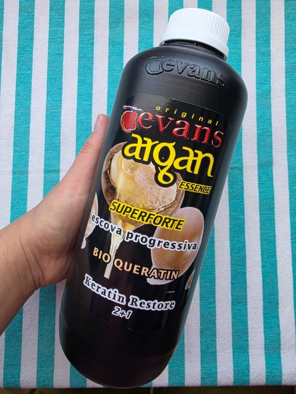 Producto - Alisado Evans Argan Superforte 2en1 con queratina y aceite de argán por 1 litro
