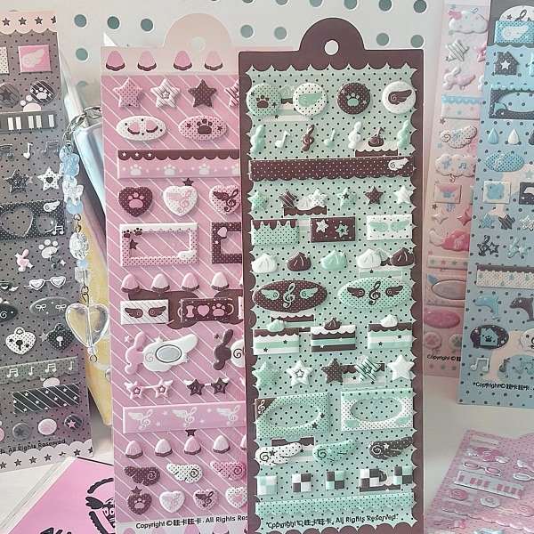 Producto - Planchita de stickers yk2 - 3