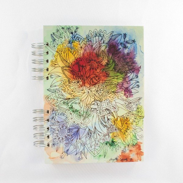 Producto - Cuaderno Anillado Ramo Floral