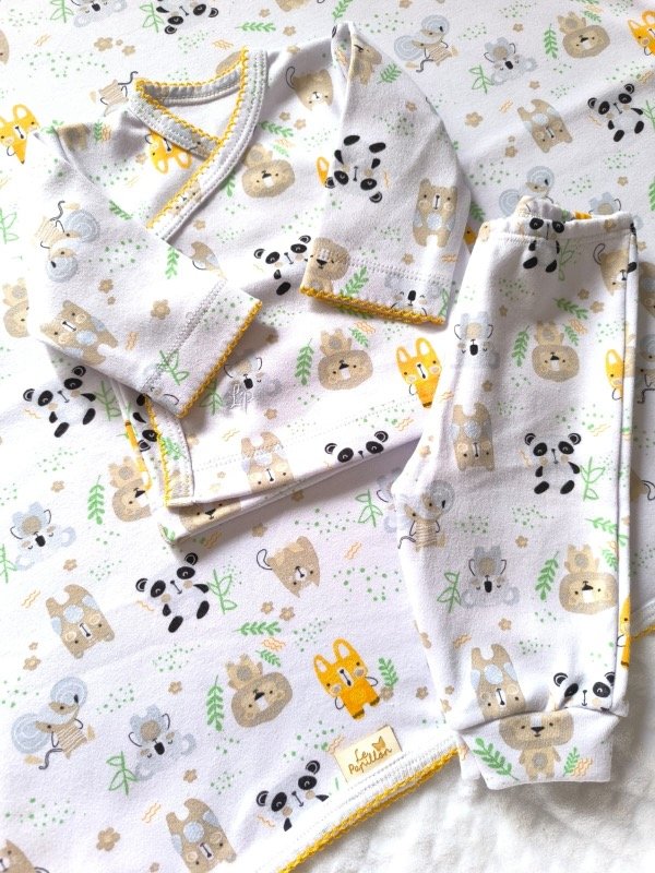 Producto - Ajuar 3 piezas amarillo