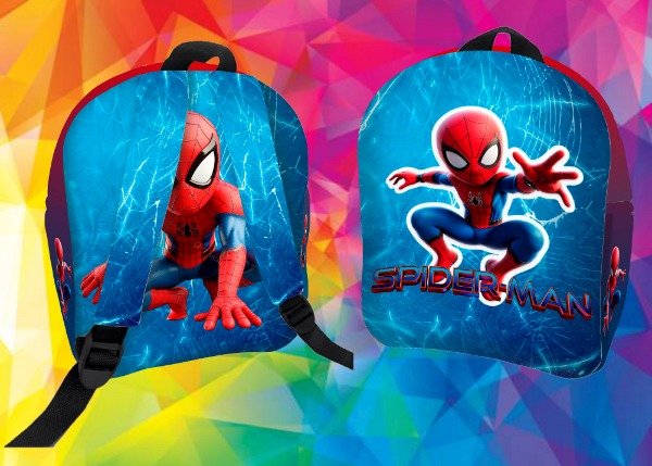 Producto - Plantilla para Set de Jardín y Mochilas FullPrint Spiderman - 2