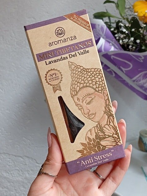 Producto - Sahumerios mini tibetanos - aromanza - caja x5 unidades - 4