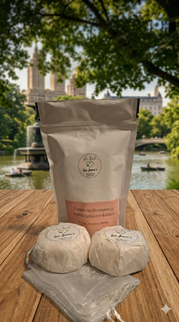 Producto - Combo de Shampoo y Acondicionador Sólidos