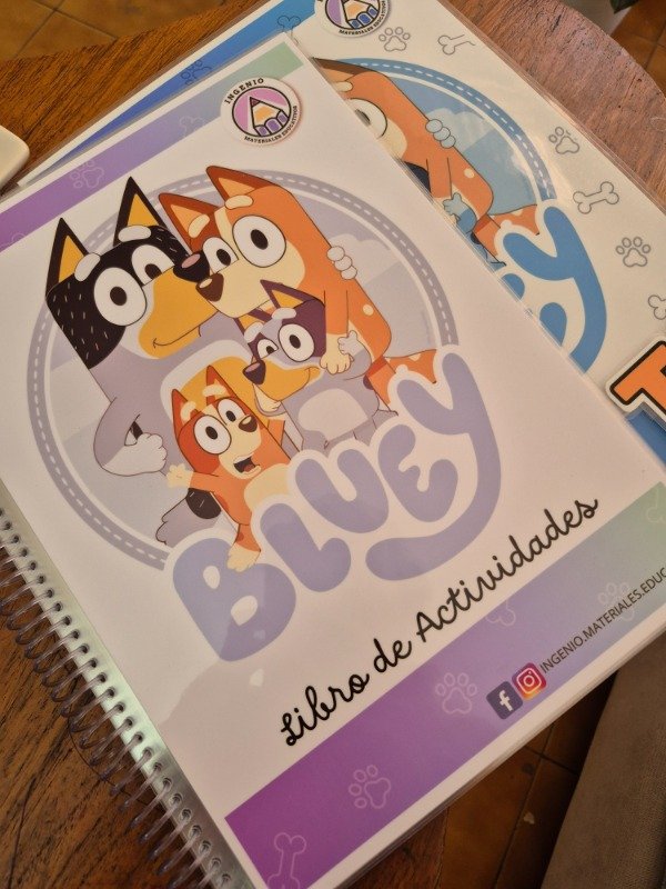 Producto - Pequebook listo BLUEY