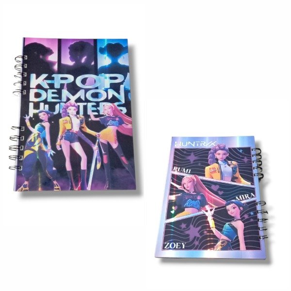 Producto - Cuaderno A5 de las Guerreras del k pop modelo 2