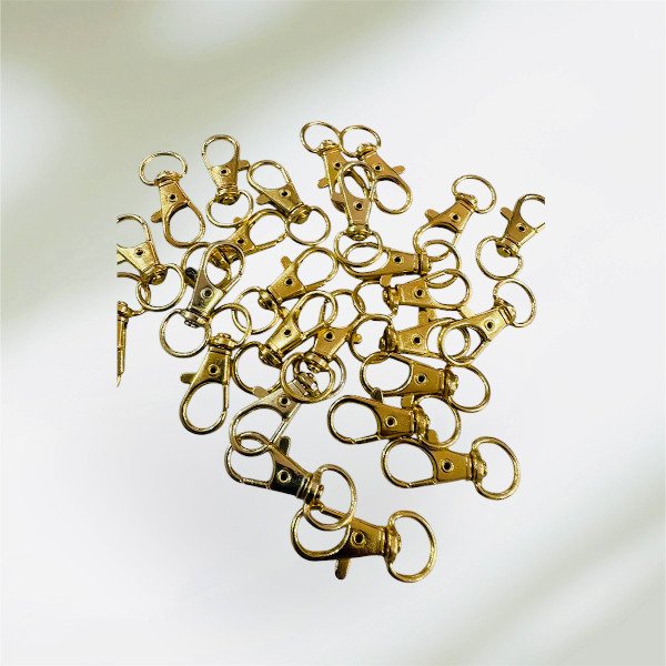 Producto - BROCHES MOSQUETON ORO