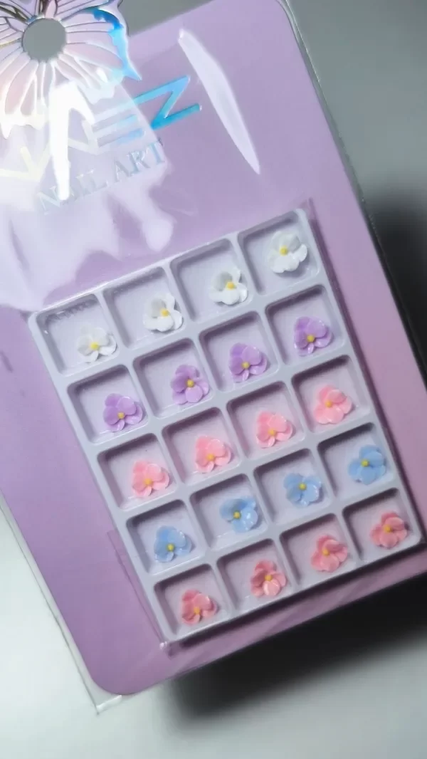 Producto - Apliques Mix Flores petalos 3D