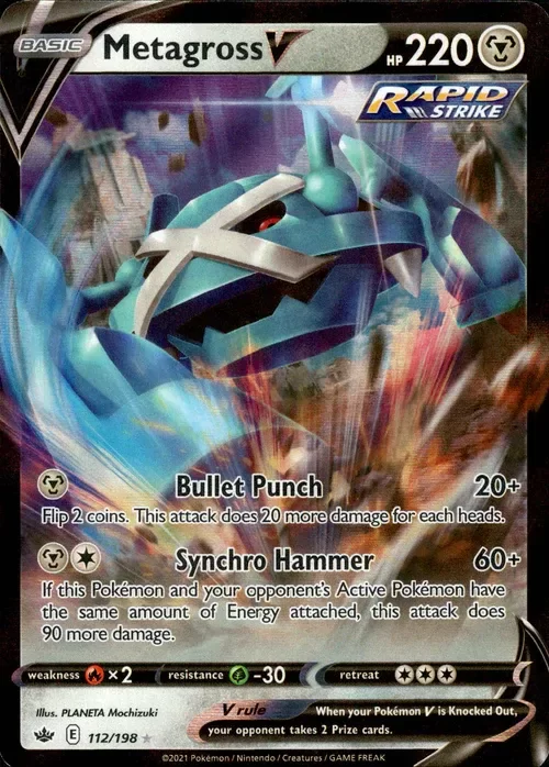 Producto - Metagross V - 112/198 - Chilling Reign - Holo