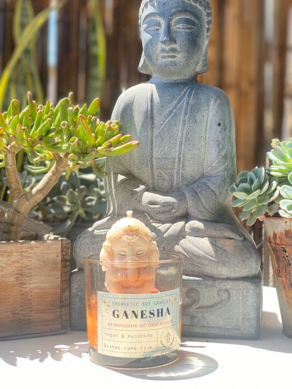 Producto - Vela Energetica Ganesha Desbloqueo