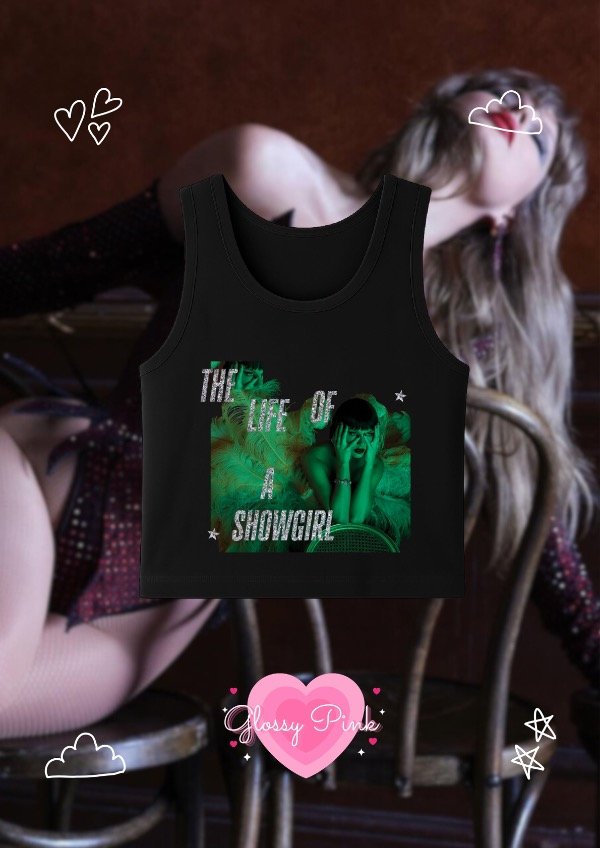 Producto - Tank Top Showgirl - DTF CON GLITTER