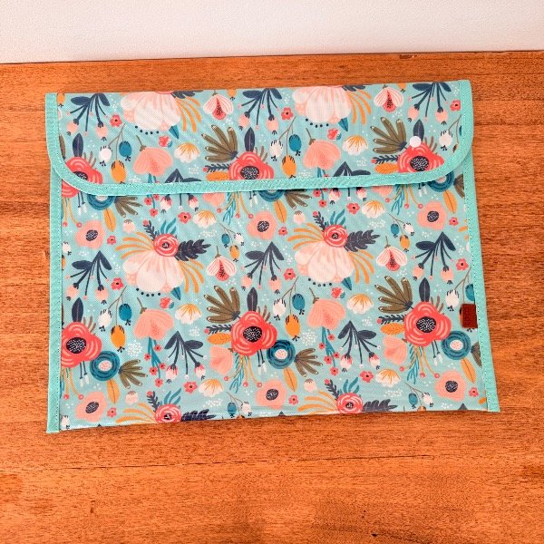 Producto - SOBRE VALENTINA Diseño Floral Verde