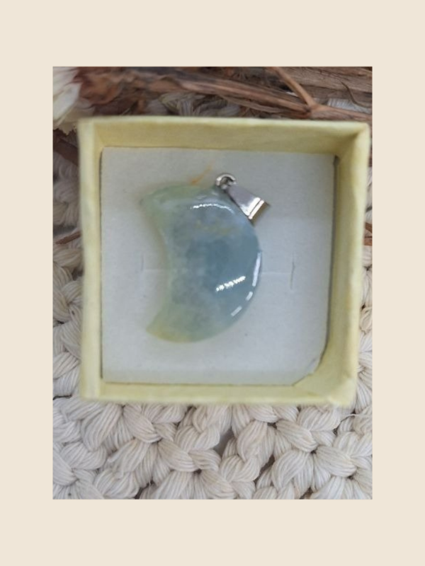 Producto - Dije luna onix cielo