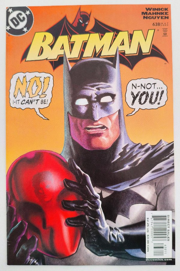 Producto - Batman #638 (2005) - Revelación de Jason Todd como Red Hood