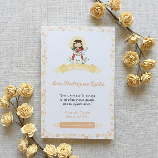 Producto - Diseño de Estampitas - Modelo Santa Inés