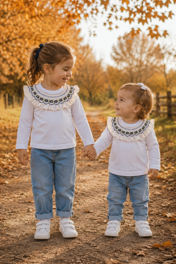 Producto - Remera punto smock CANDE - 0
