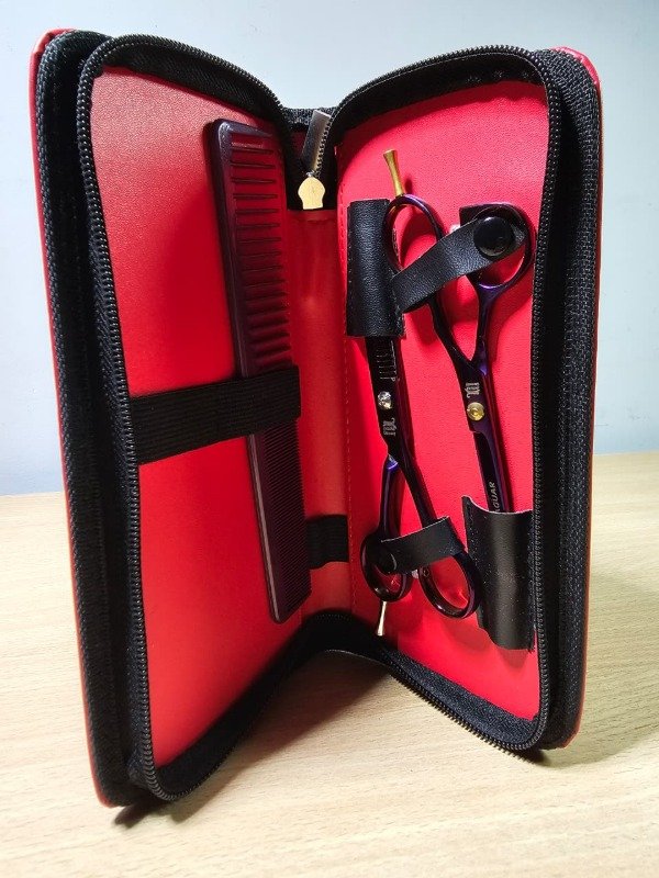 Producto - Tijera Kit x 2 Tornasolada Jaguar