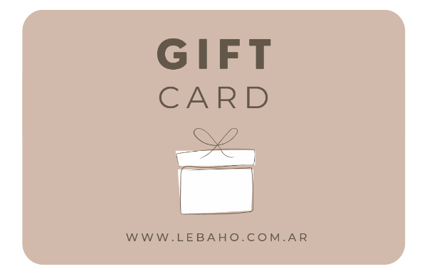 Producto - GIFT CARD / TARJETA DE REGALO / MONTO A ELECCIÓN