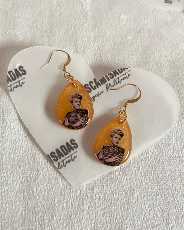 Producto - Gotas Actriz dorado