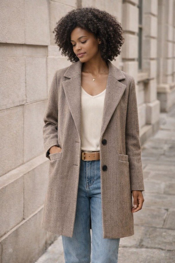 Producto - TAPADO CON BOTONES "PAÑO ESPIGADO" (Art.903)