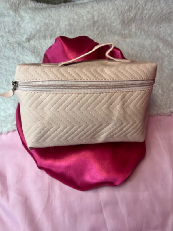 Producto - Neceser Bolsito cuerina-Mely Rosado