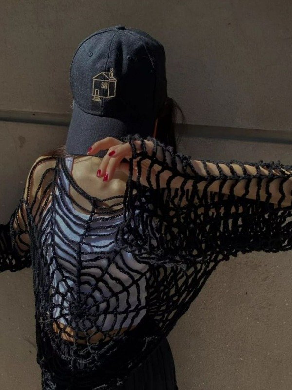 Producto - REMERA SPIDER TEJIDA