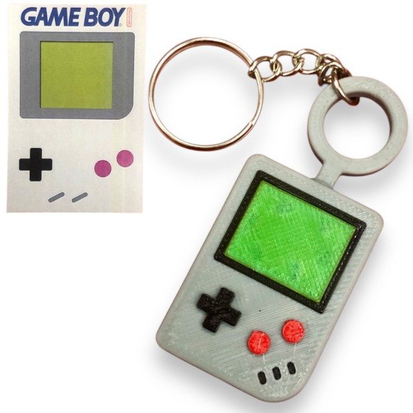 Producto - Llavero 3D Consola Nintendo Game Boy