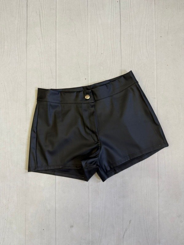 Producto - [4978] Short tiro bajo c/boton basico cuerina