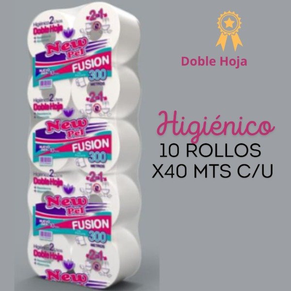 Producto - HIGIENICO DOBLE HOJA 10 X 40MTS
