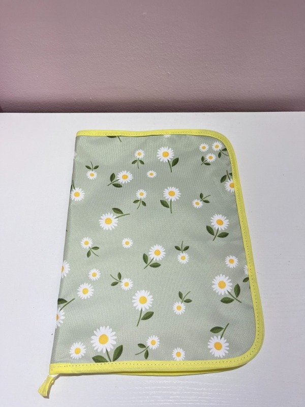 Producto - Organizador A4 Margaritas - verde -
