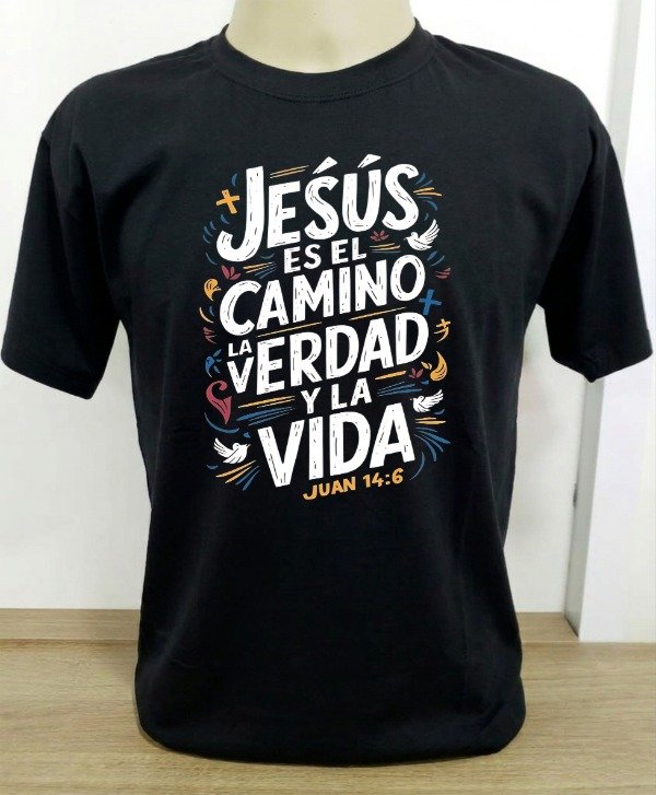 Producto - Remera  unisex Jesús es el camino