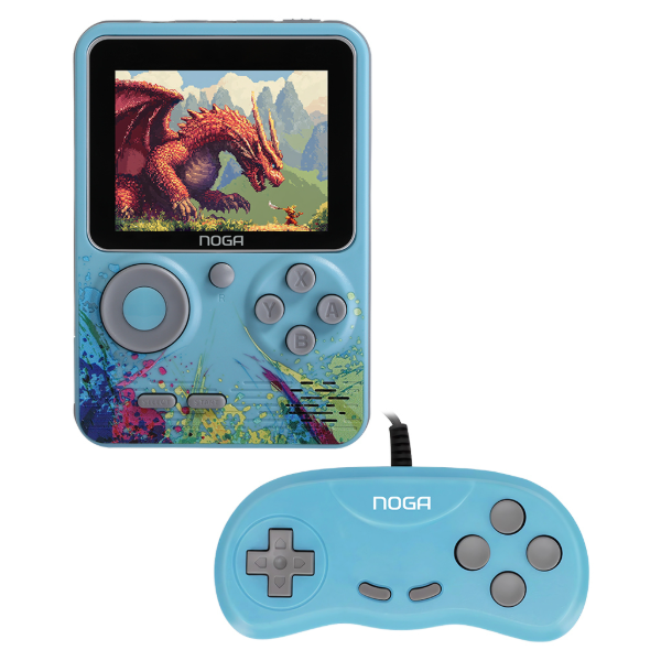 Producto - Consola de juegos portatil -500 juegos -lcd 3" -8bits -c/cable av -joy extra