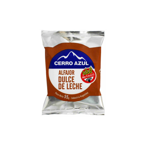 Producto - Alfajor de Dulce de Leche Cerro Azul