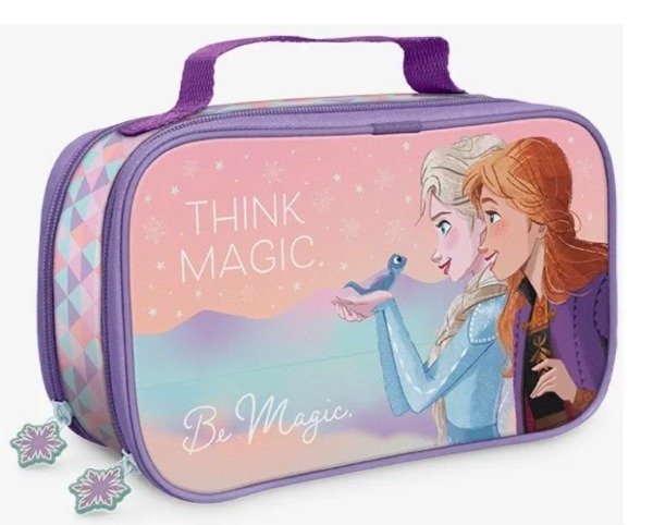 Producto - Cartuchera frozen dos pisos con manija 23x13cm