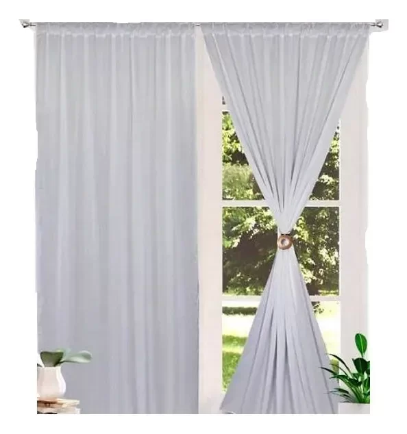 Producto - Cortinas para riel tropical lisa 2.90 x 1.50