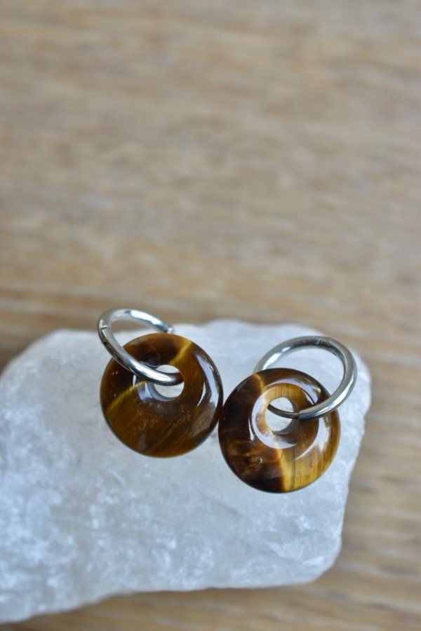 Producto - Aros Órbita ojo de tigre