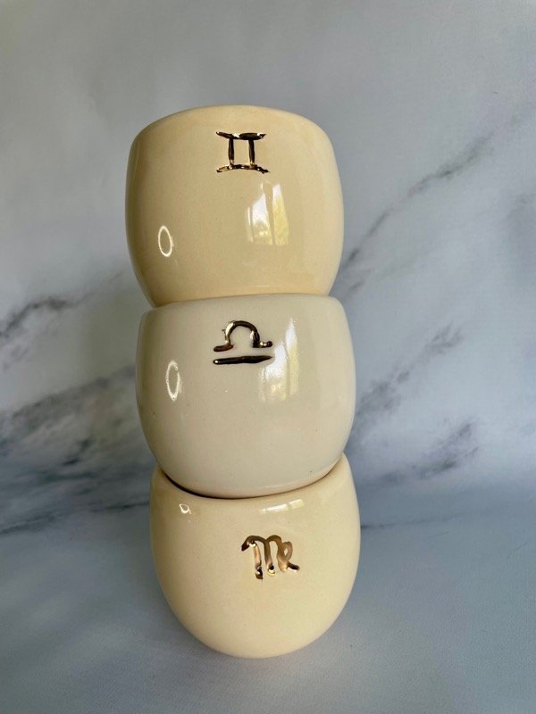 Producto - Mates Signos Oro