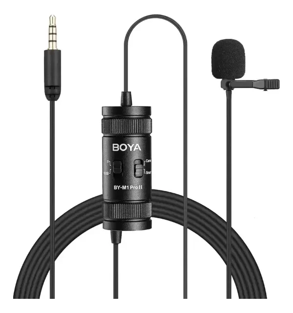 Producto - Microfono Corbatero BOYA jack 3.5